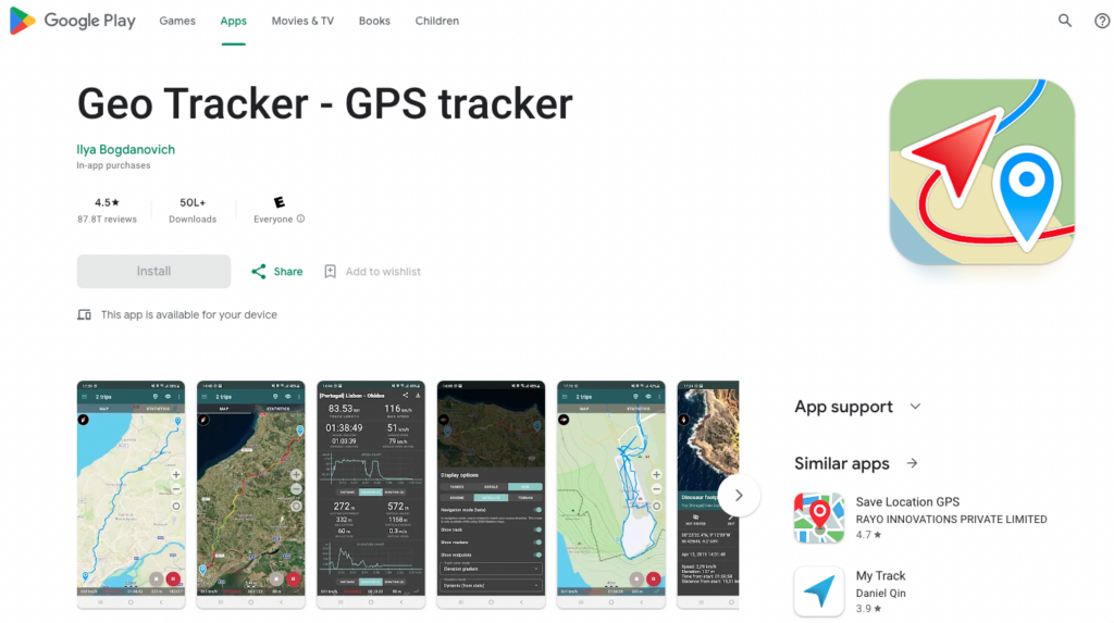 geo tracker